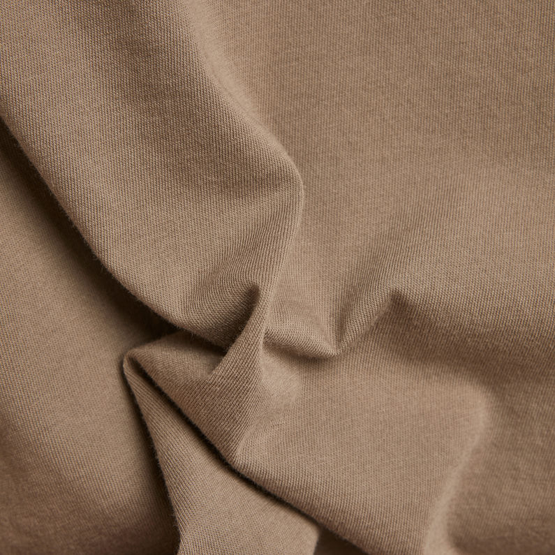 G-STAR Outlet Back Graphic RAW T-Shirt Brown