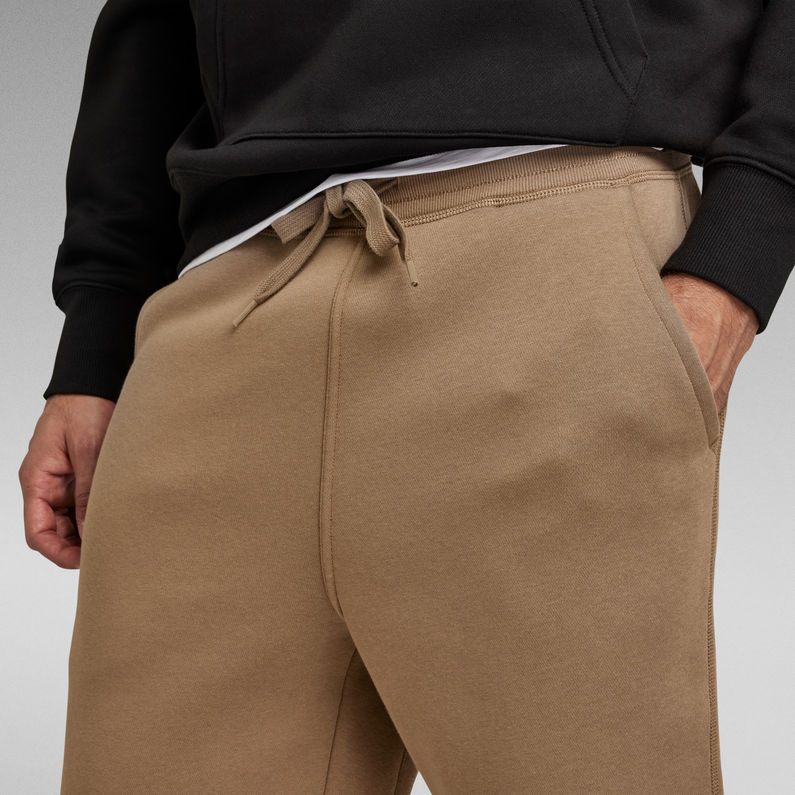 G-STAR Outlet Premium Core Sweat Shorts Brown
