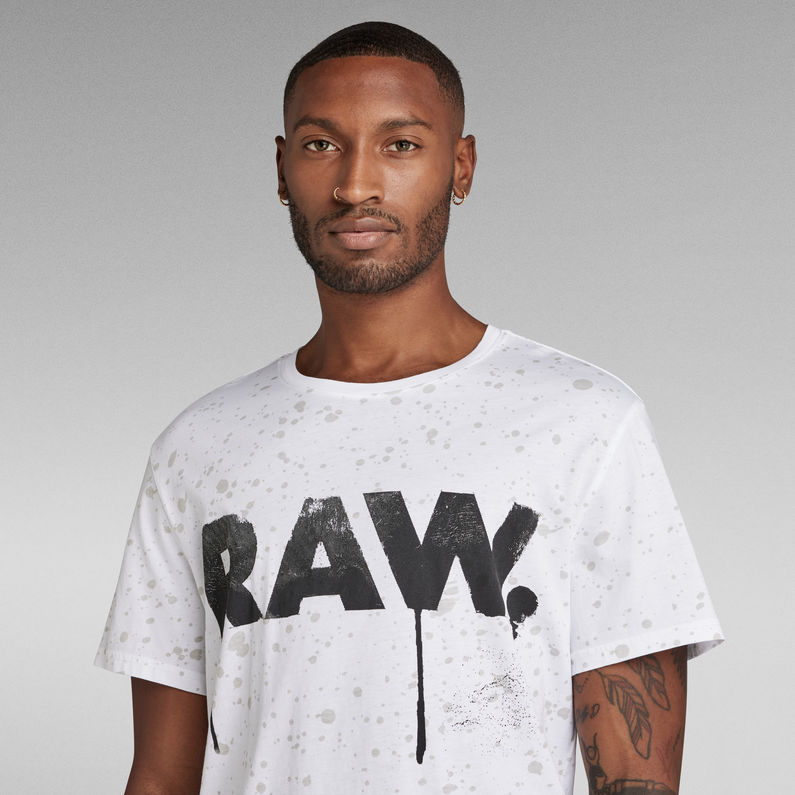 G-STAR Outlet Raw. Splatter T-Shirt Multi color