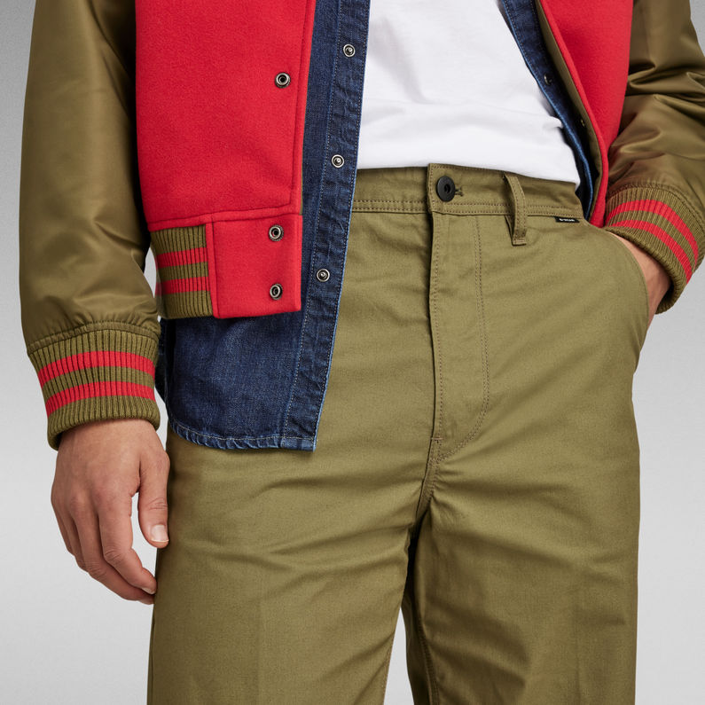 G-STAR Outlet Unisex Modson Straight Chino Green