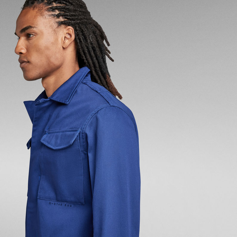 G-STAR Outlet Chore Overshirt Medium blue