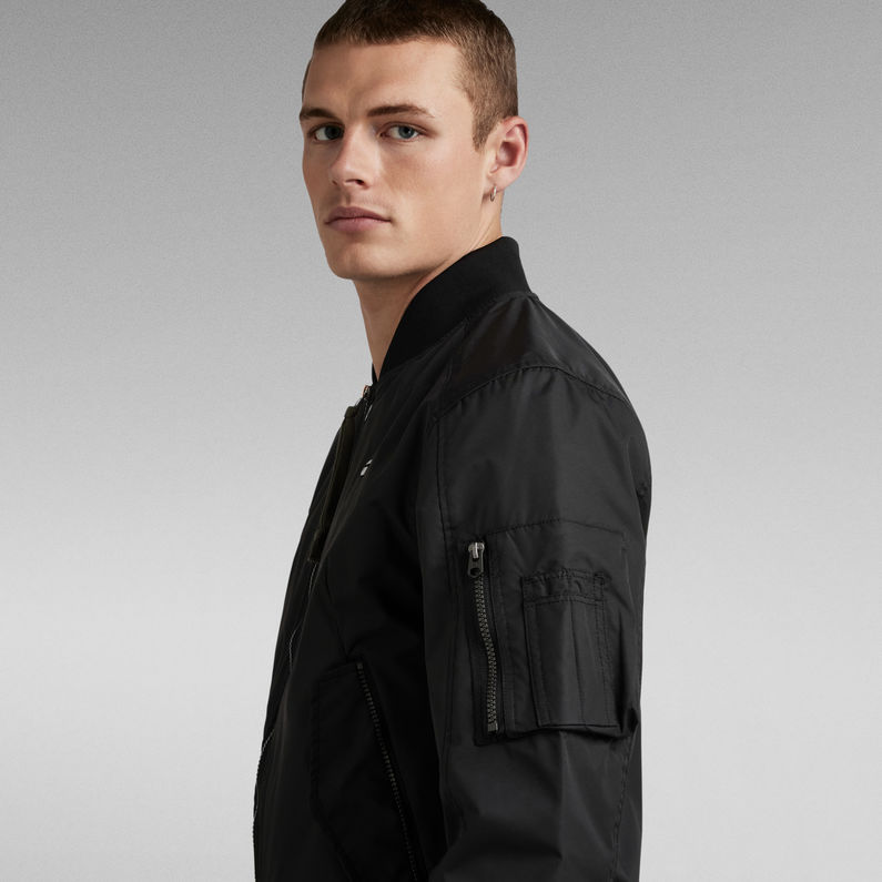 G-STAR Outlet Arris Unpadded Bomber Jacket Black
