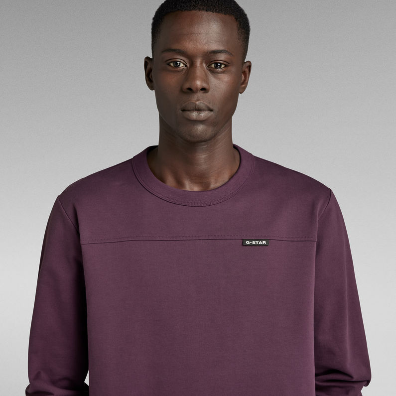 G-STAR Outlet Chest Label Tweeter Purple