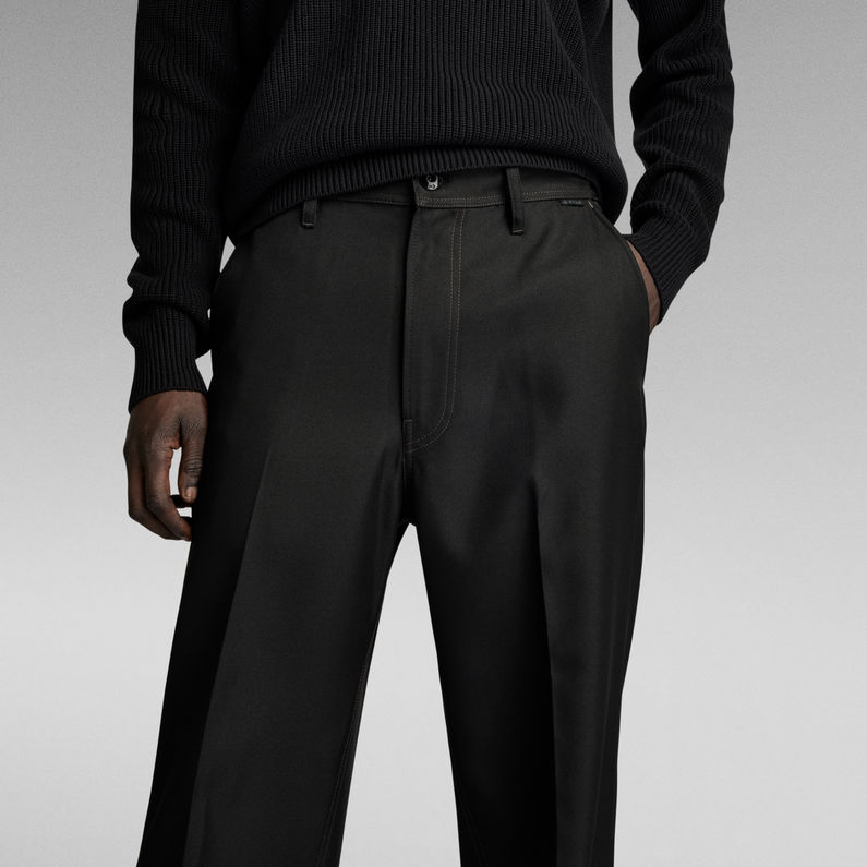 G-STAR Outlet Unisex Modson Straight Chino Black