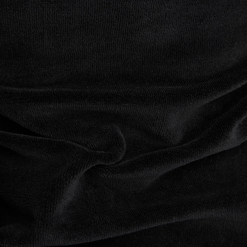 G-STAR Outlet Velvet Slit Dress Black