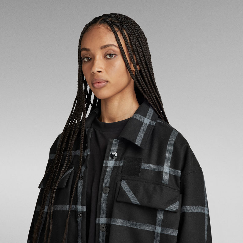 G-STAR Outlet Regular Boyfriend Overshirt Multi color