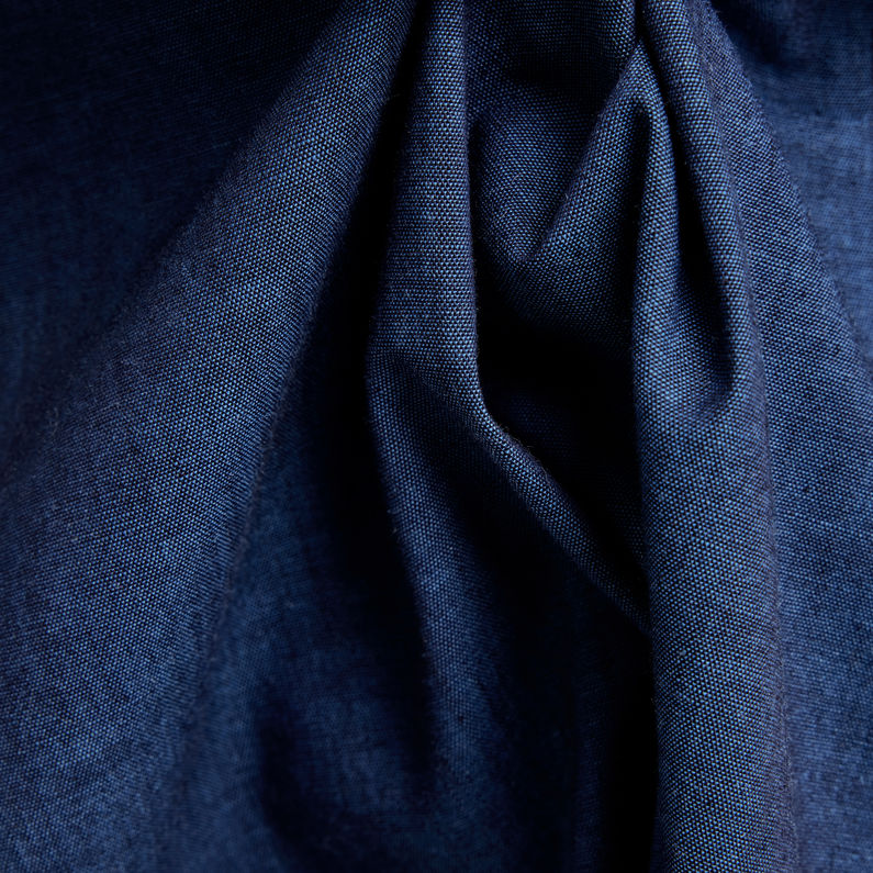 G-STAR Outlet A-Line Long Wrap Skirt Dark blue