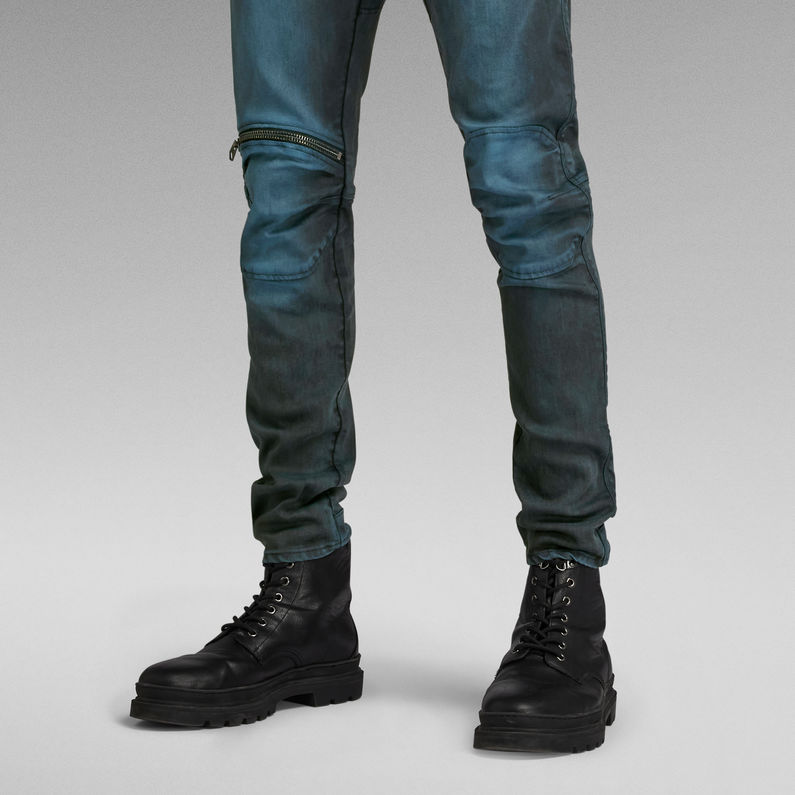 G-Star RAW® 5620 3D Zip Knee Skinny Jeans ブラック