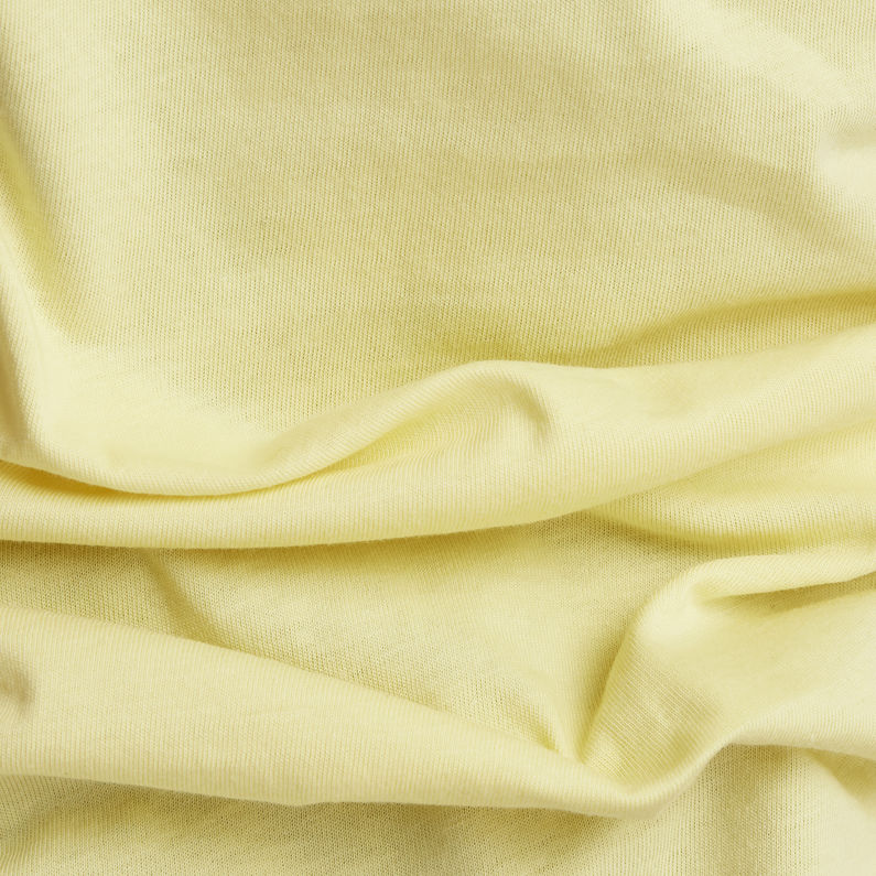 G-STAR Outlet Anglaise Graphic RAW Top Yellow