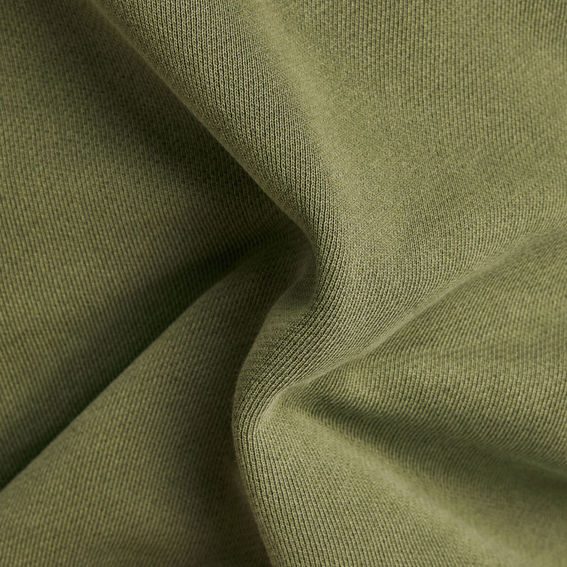 G-STAR Outlet Distressed Logo Sweater Green