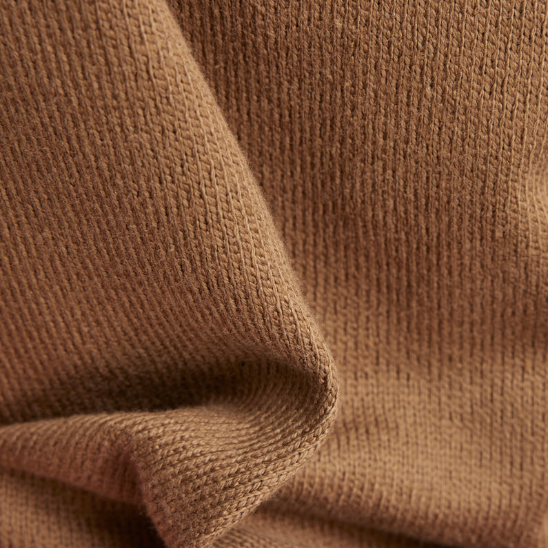 G-STAR Outlet Flight Deck Back Graphic Sweater Brown