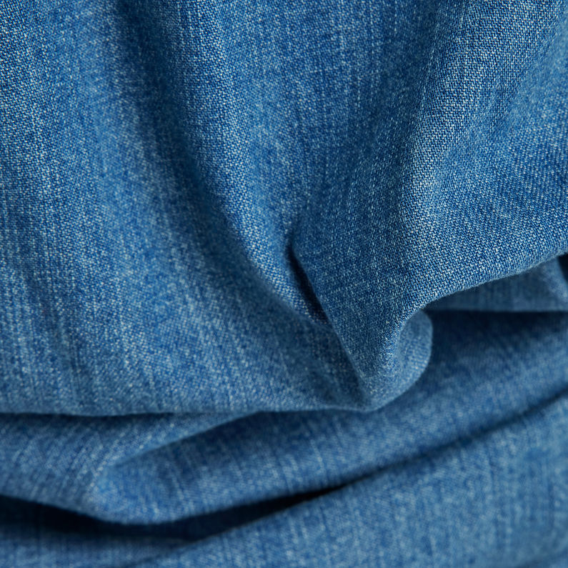 G-STAR Outlet Relaxed Denim Shirt Pocketless Medium blue