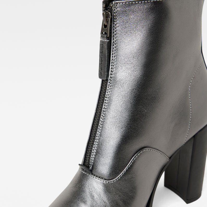 G-Star RAW® Mysid Mid Metallic Zip Boots グレー detail