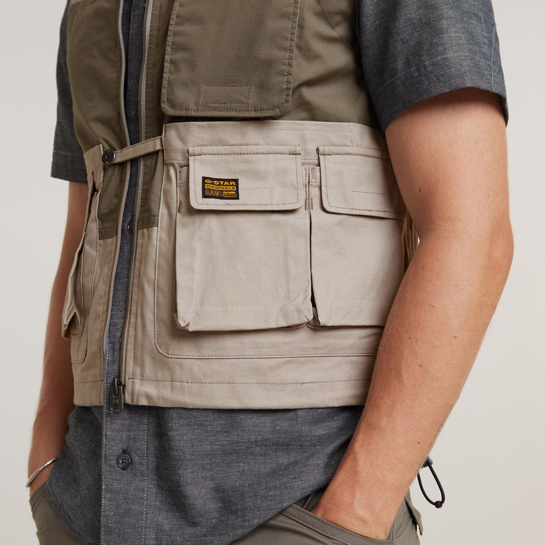 G-STAR Outlet P-35T Vest Beige