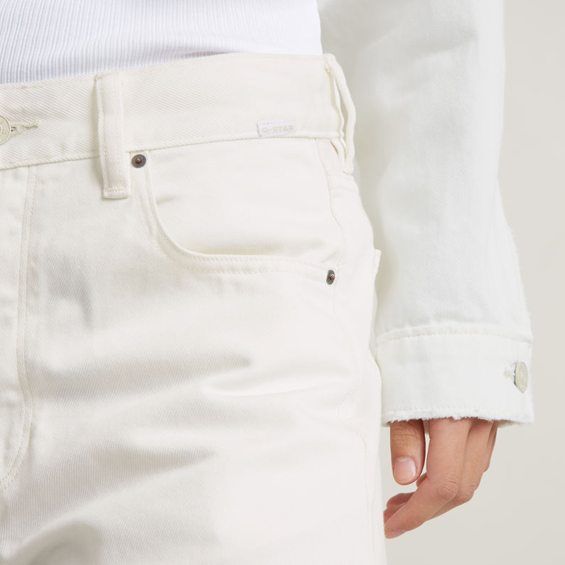 G-STAR Outlet Bowey Ankle Boyfriend Jeans White