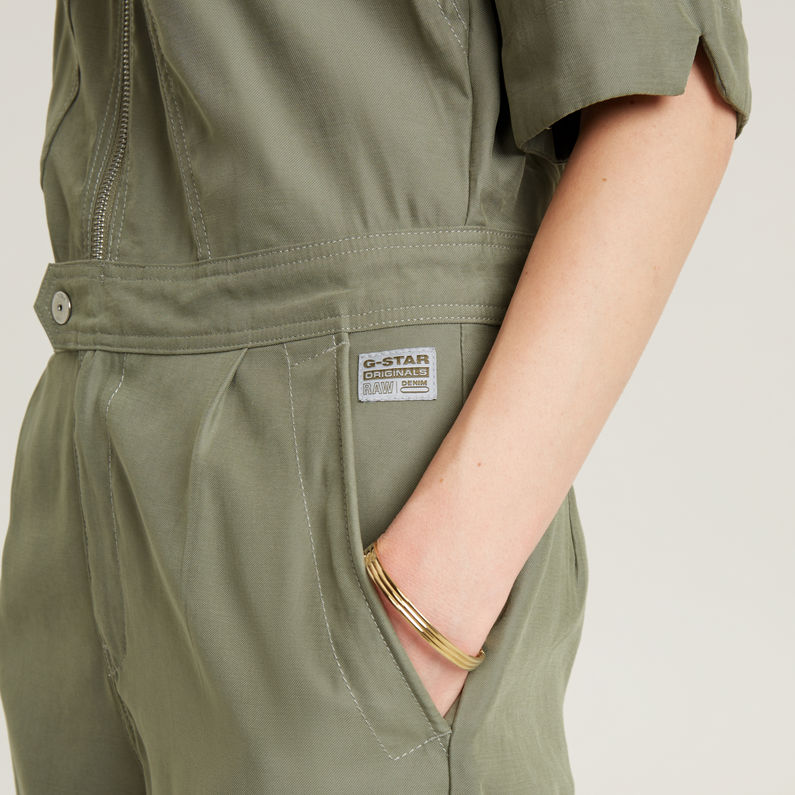 G-STAR Outlet Mono Zip Verde