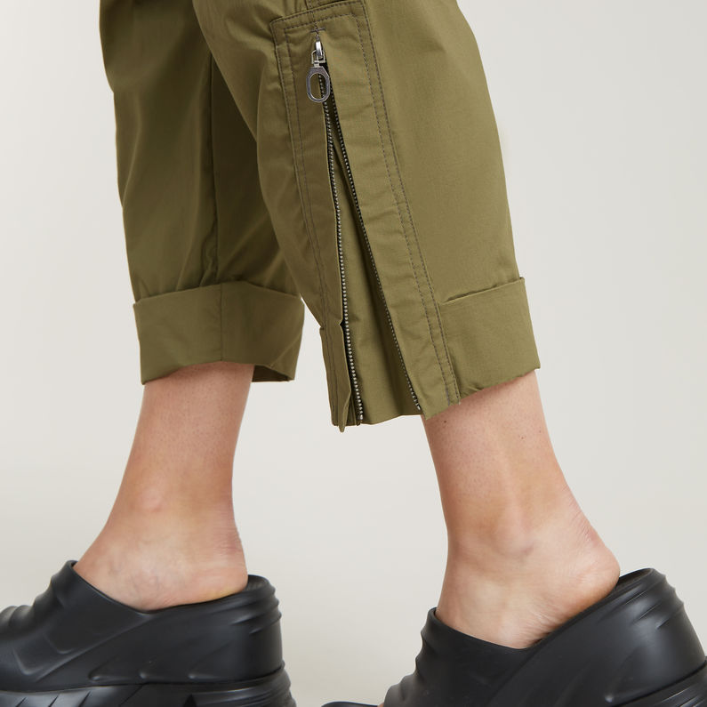 G-STAR Outlet Utility Cropped Pants Green