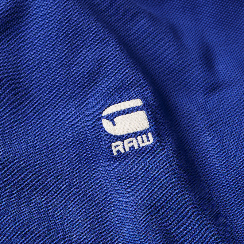 G-STAR Outlet Dunda Slim Stripe Polo Medium blue