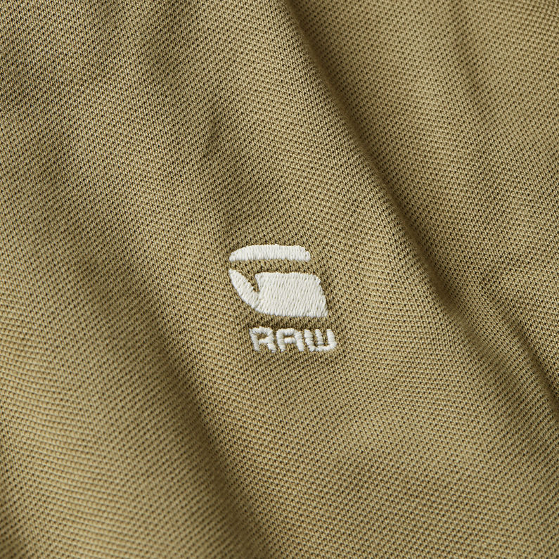 G-STAR Outlet Dunda Slim Stripe Polo Green