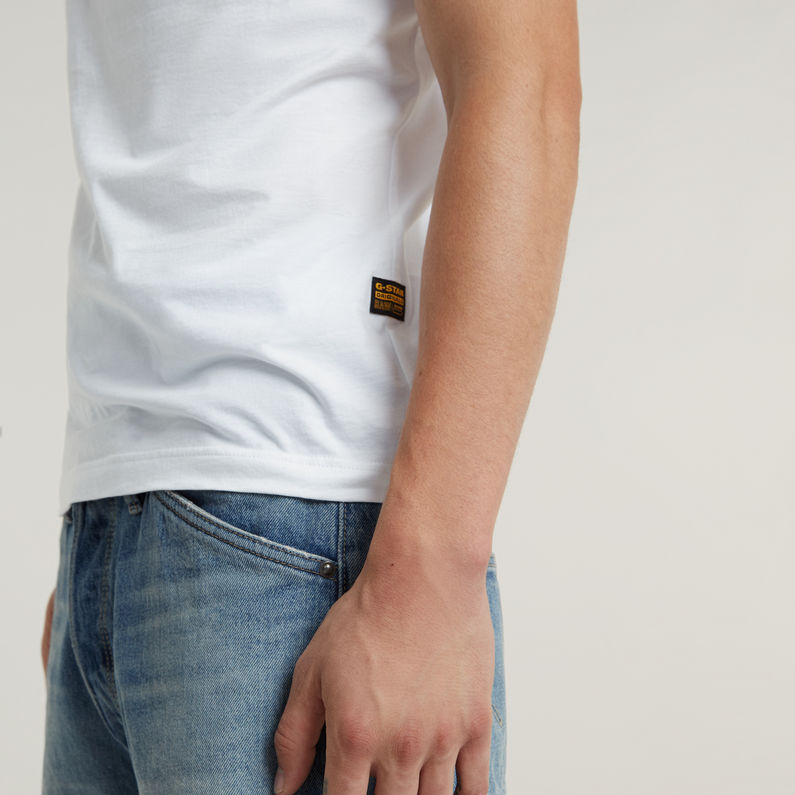 G-STAR Outlet Sunrise Slim T-Shirt White