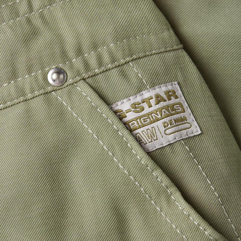 G-STAR Outlet Dungaree Dress Green