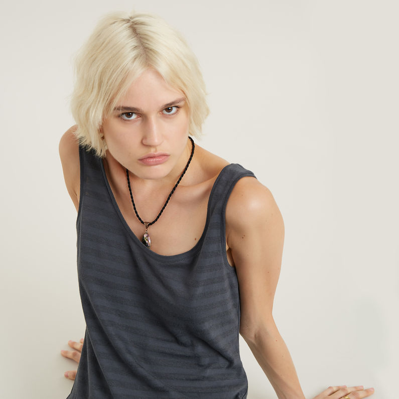 G-STAR Outlet Optic Slim Tank Top Grey