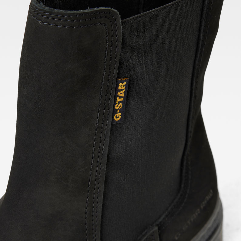 G-Star RAW® Noxer Chelsea Nubuck Boots ブラック detail