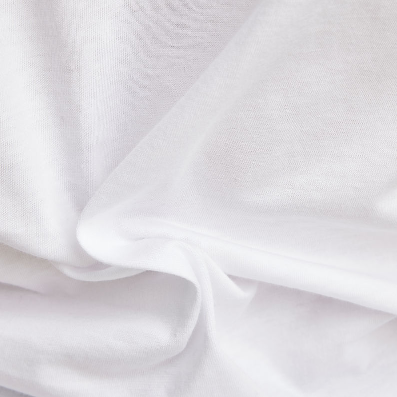 G-STAR Outlet Puff RAW Graphic T-Shirt White