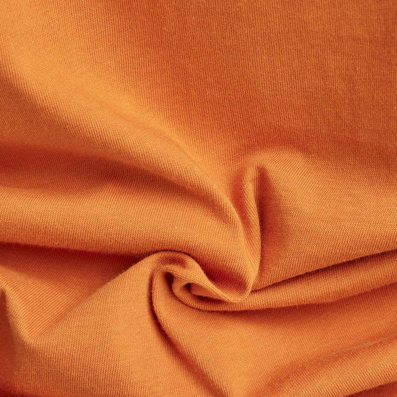 G-STAR Outlet Camiseta Puff RAW Graphic Naranja