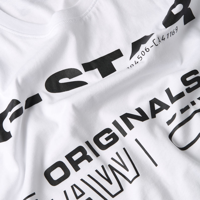 G-STAR Outlet Originals T-Shirt White