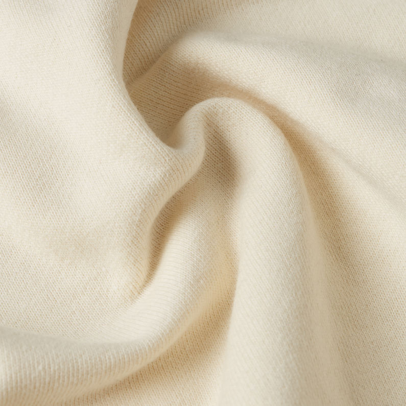 G-STAR Outlet Large Logo Crew Sweater Beige