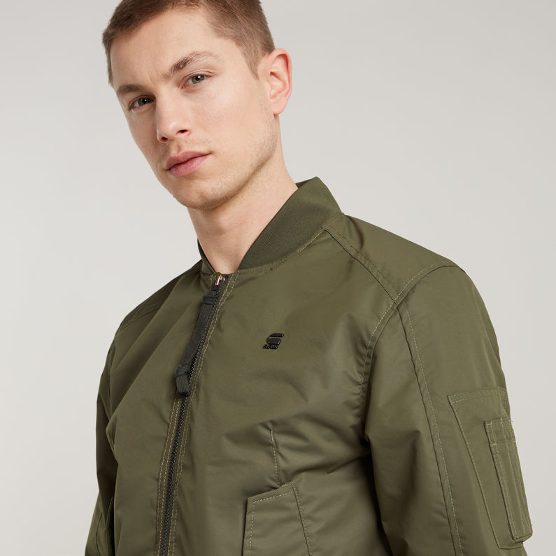 G-STAR Outlet Arris Unpadded Bomber Jacket Green