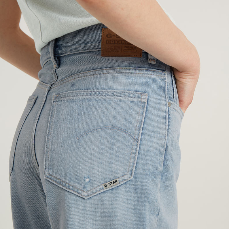 G-STAR Outlet Viktoria High Straight Jeans Light blue