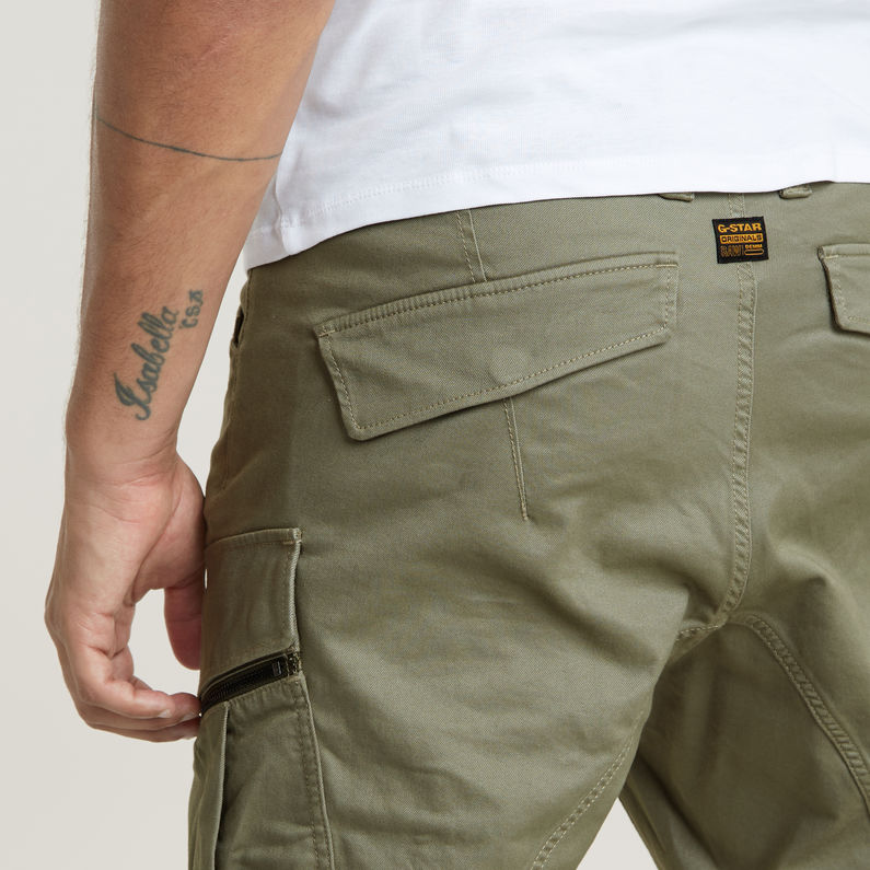 G-STAR Outlet Zip Pocket 3D Skinny Cargo Pants 2.0 Green