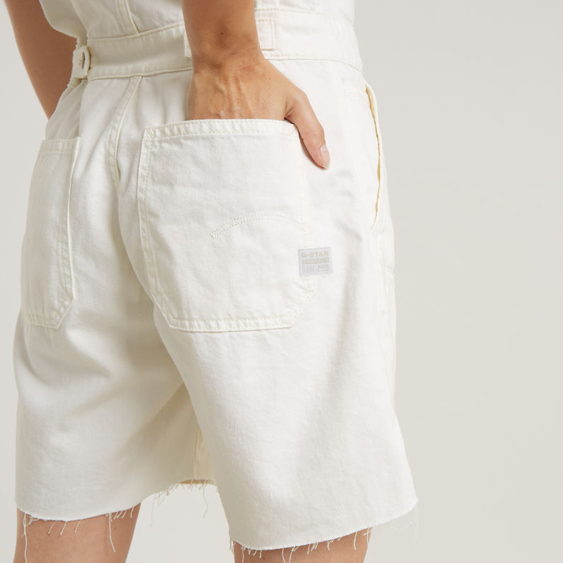 G-STAR Outlet Painter Short Overall White