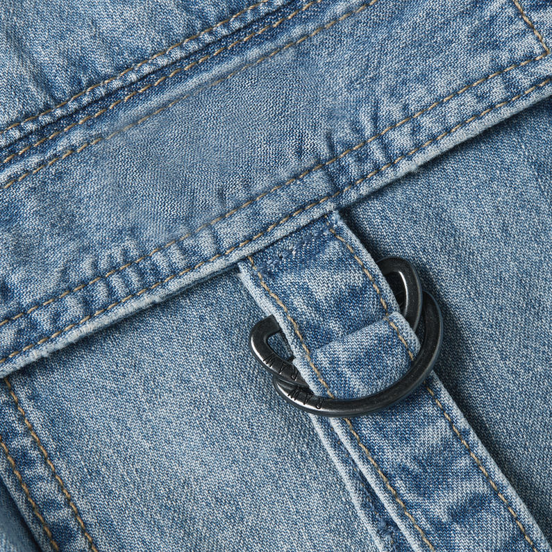 G-STAR Outlet Camisa Relaxed Utility Azul claro