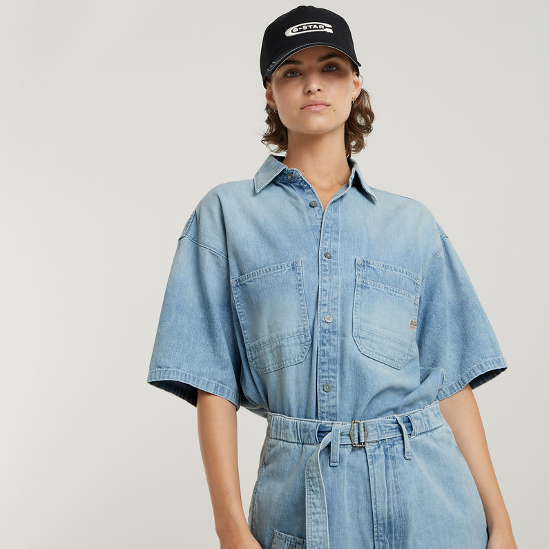 G-STAR Outlet Camisa Relaxed Venture Azul claro