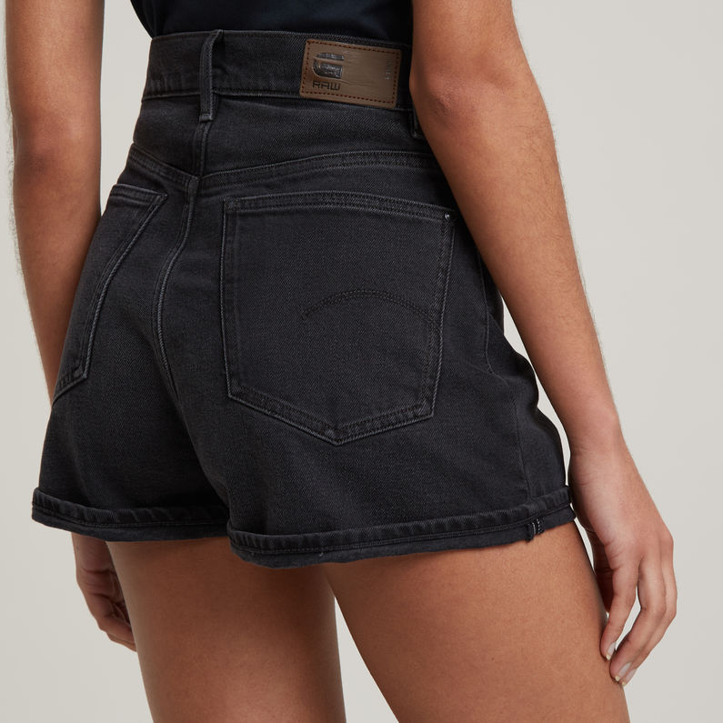 G-STAR Outlet Shorts Tedie Ultra High Denim Negro