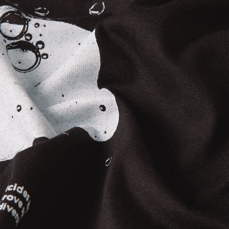 G-STAR Outlet Water Burger Loose T-Shirt Black