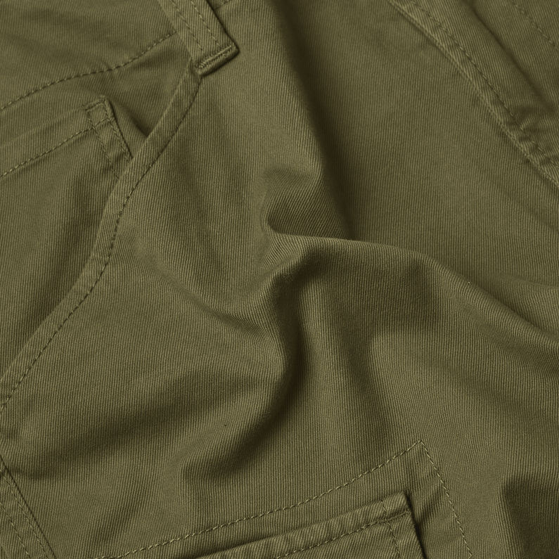 G-STAR Outlet Roxic Straight Tapered Cargo Pants Green