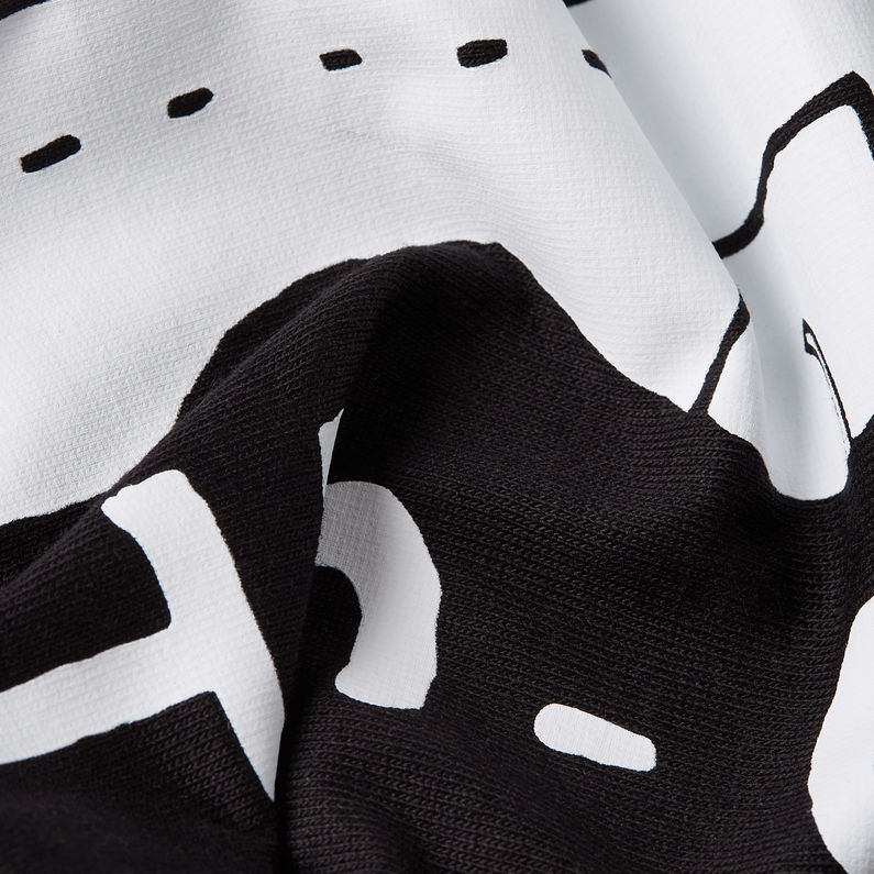 G-STAR Outlet Hair Illustration T-Shirt Black