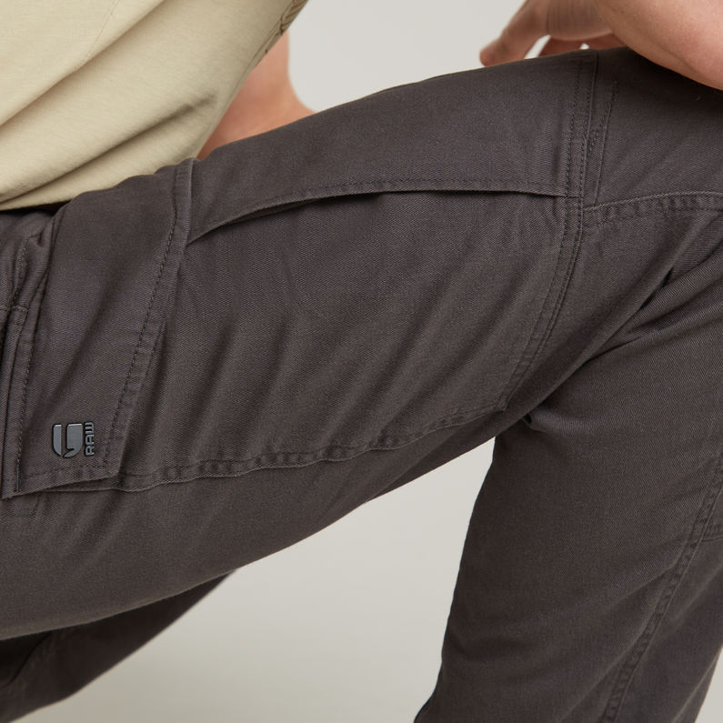 G-STAR Outlet Cargo 3D Regular Tapered Pants Grey