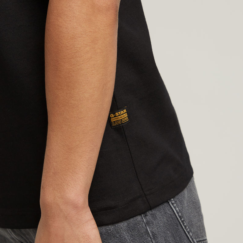 G-STAR Outlet Hair Illustration T-Shirt Black