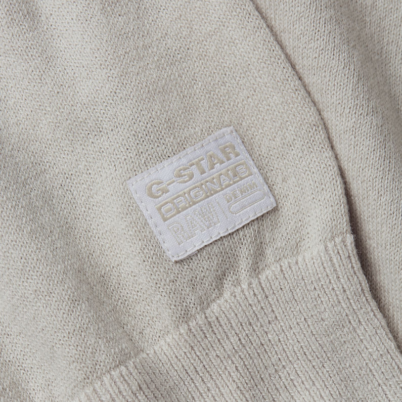 G-STAR Outlet Blousy Boat Neck Jumper Loose Beige