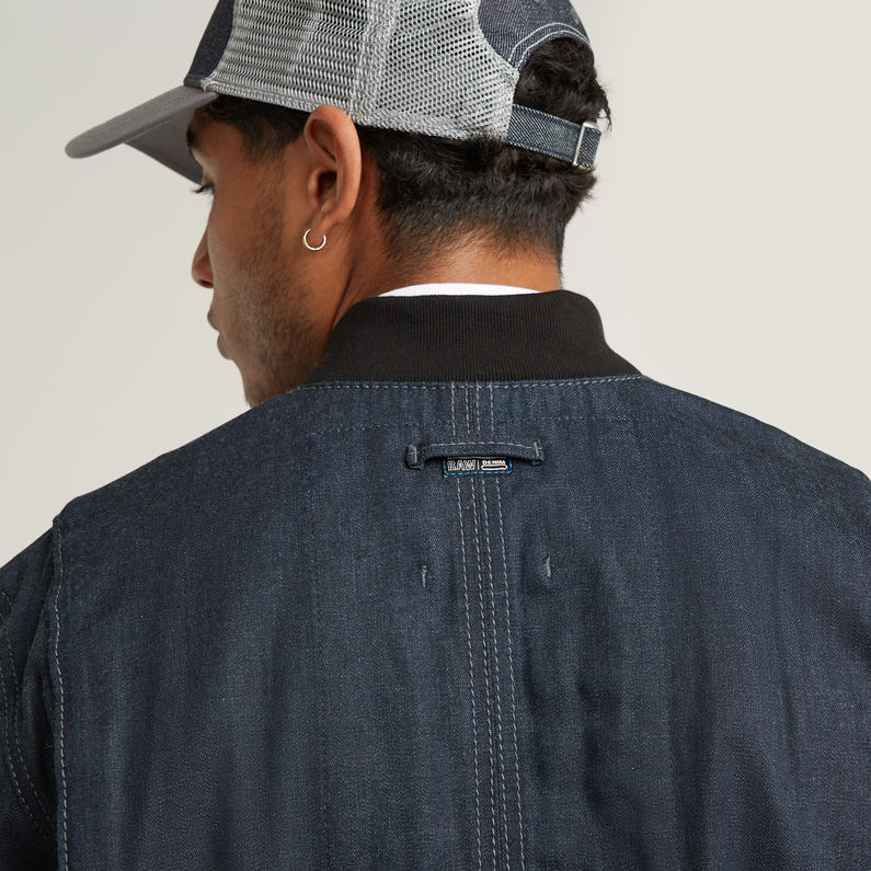 G-STAR Outlet Reinforced Shoulder Jacket Dark blue