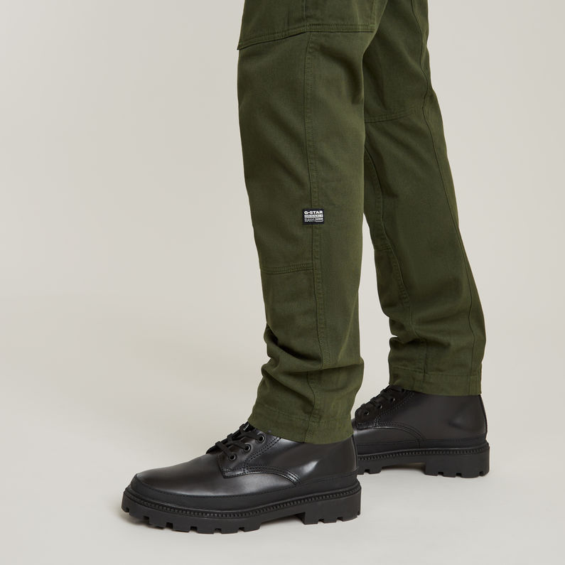 G-STAR Outlet Cargo Regular Tapered Pants Green