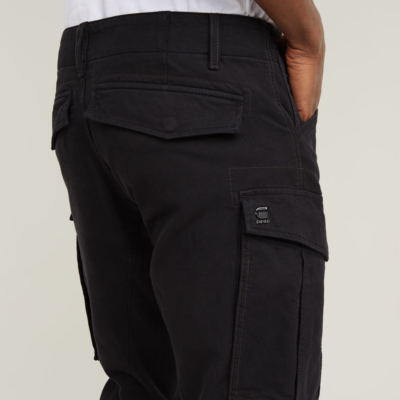 G-STAR Outlet Rovic Zip 3D Regular Tapered Pants Black