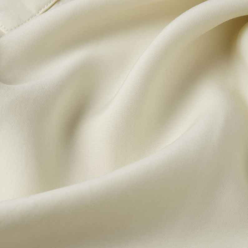 G-STAR Outlet Half Placket Top White