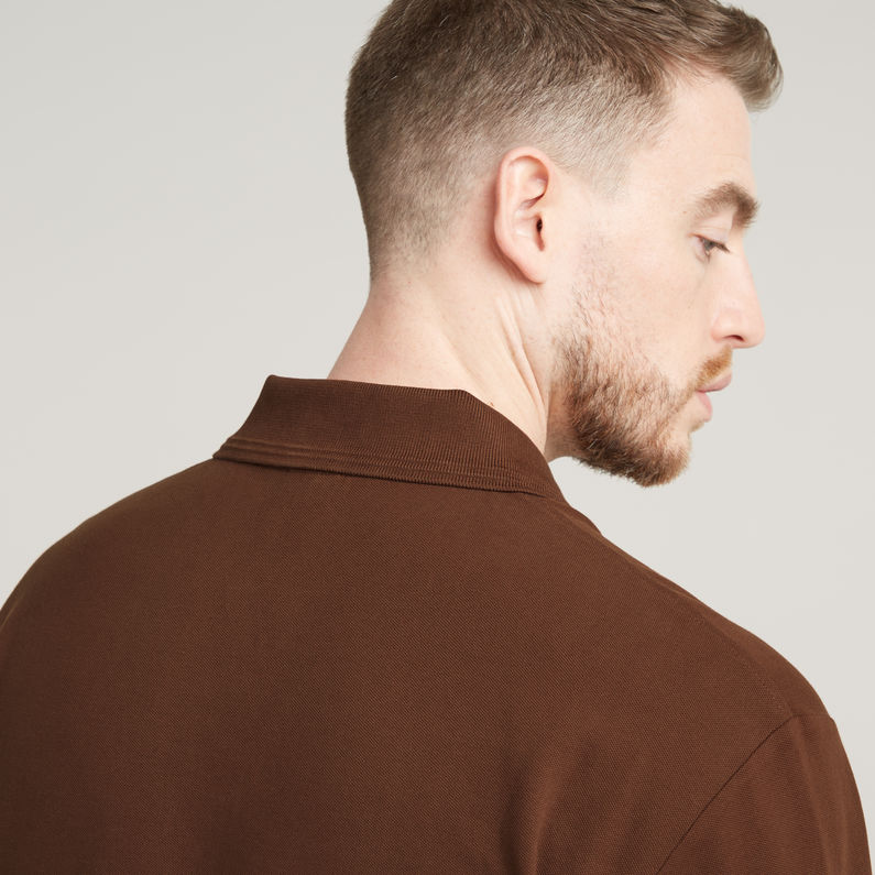 G-STAR Outlet Dunda Core Polo Brown