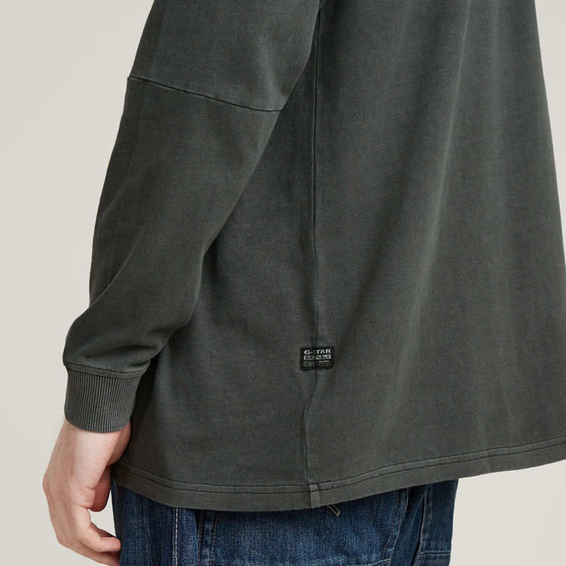 G-STAR Outlet Pigment Dye Loose T-Shirt Black